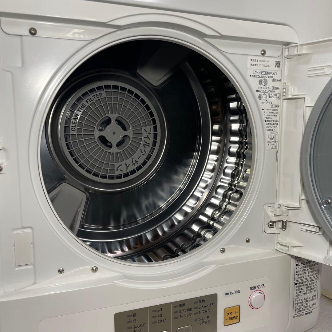 美品 パナソニック　衣類乾燥機【NH-D603】2023年製　Panasonic