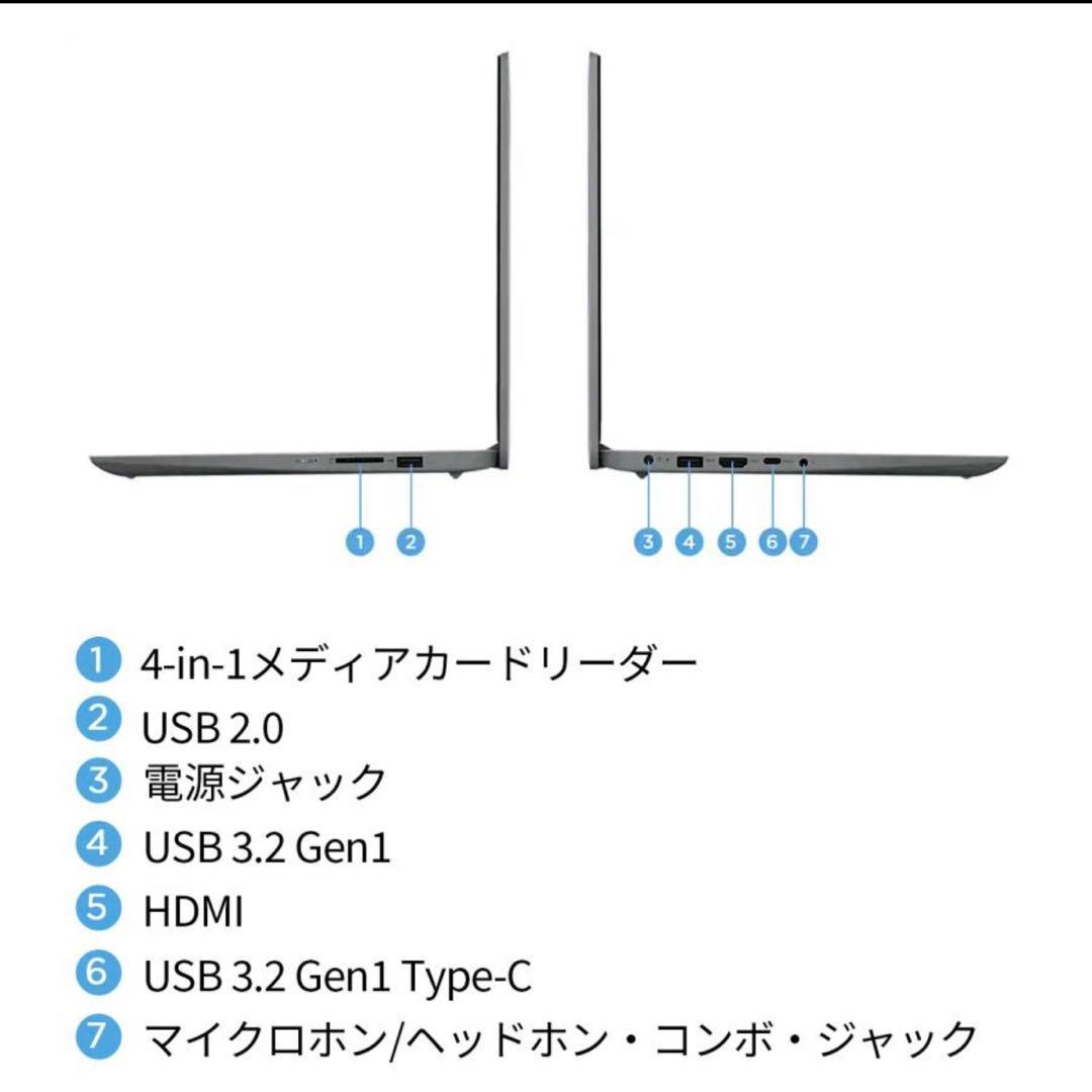 【ほぼ新品】ノートパソコン Lenovo IdeaPad Slim 170