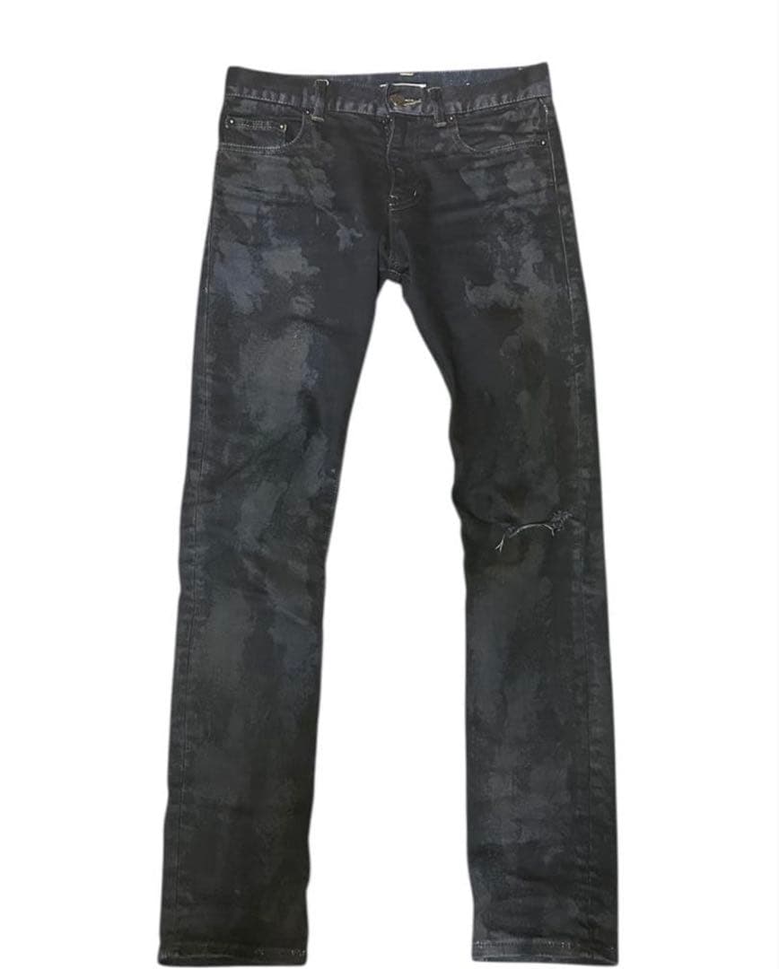 SAINT LAURENT PARIS 13AW コーティングデニム D02