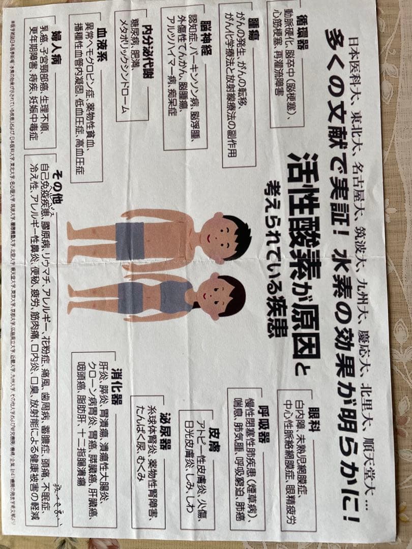 HEALING H2 Sui-Q水素水生成器水素吸入器　旧型大特価　定価33万