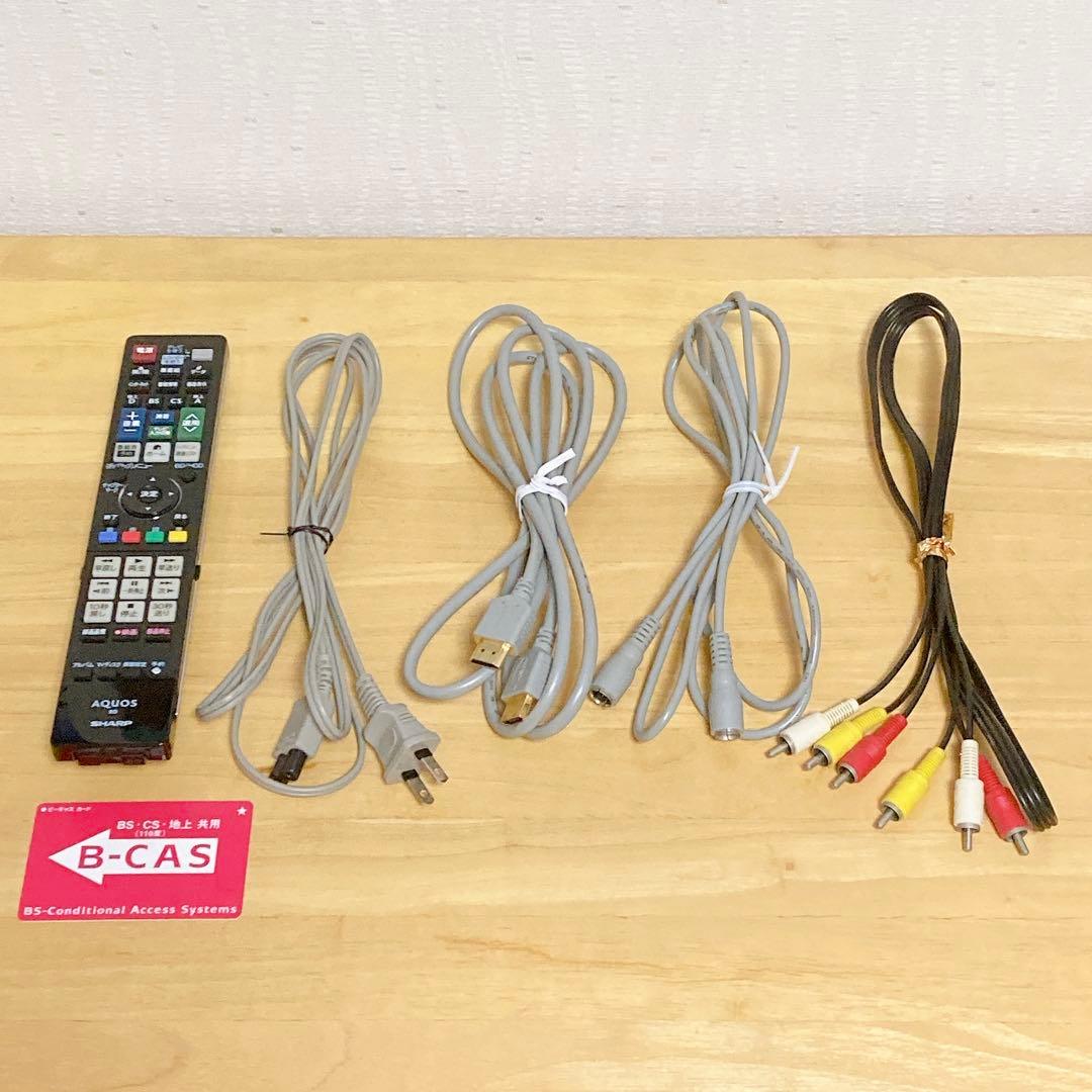 【美品】SHARP AQUOS ブルーレイレコーダー BD-HDS63