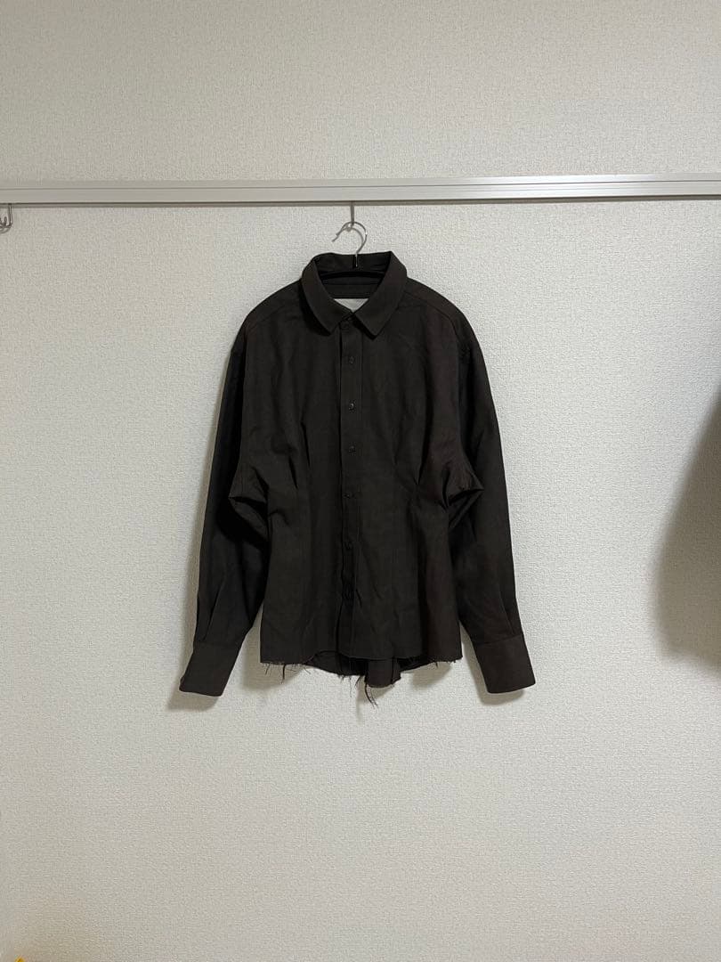 ⭐️美品⭐️ free sizeトゥデイフル　ウエストタックシャツ　ブラウン
