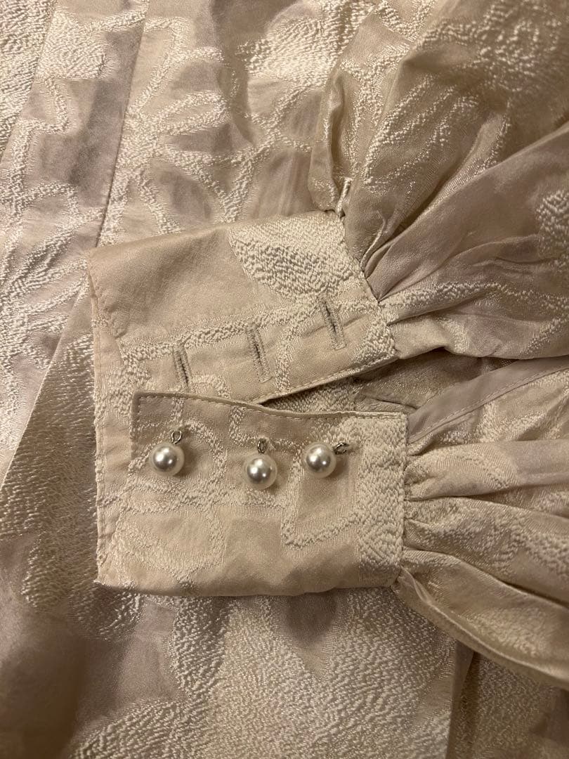 トップス Acka. jacquard mini dress