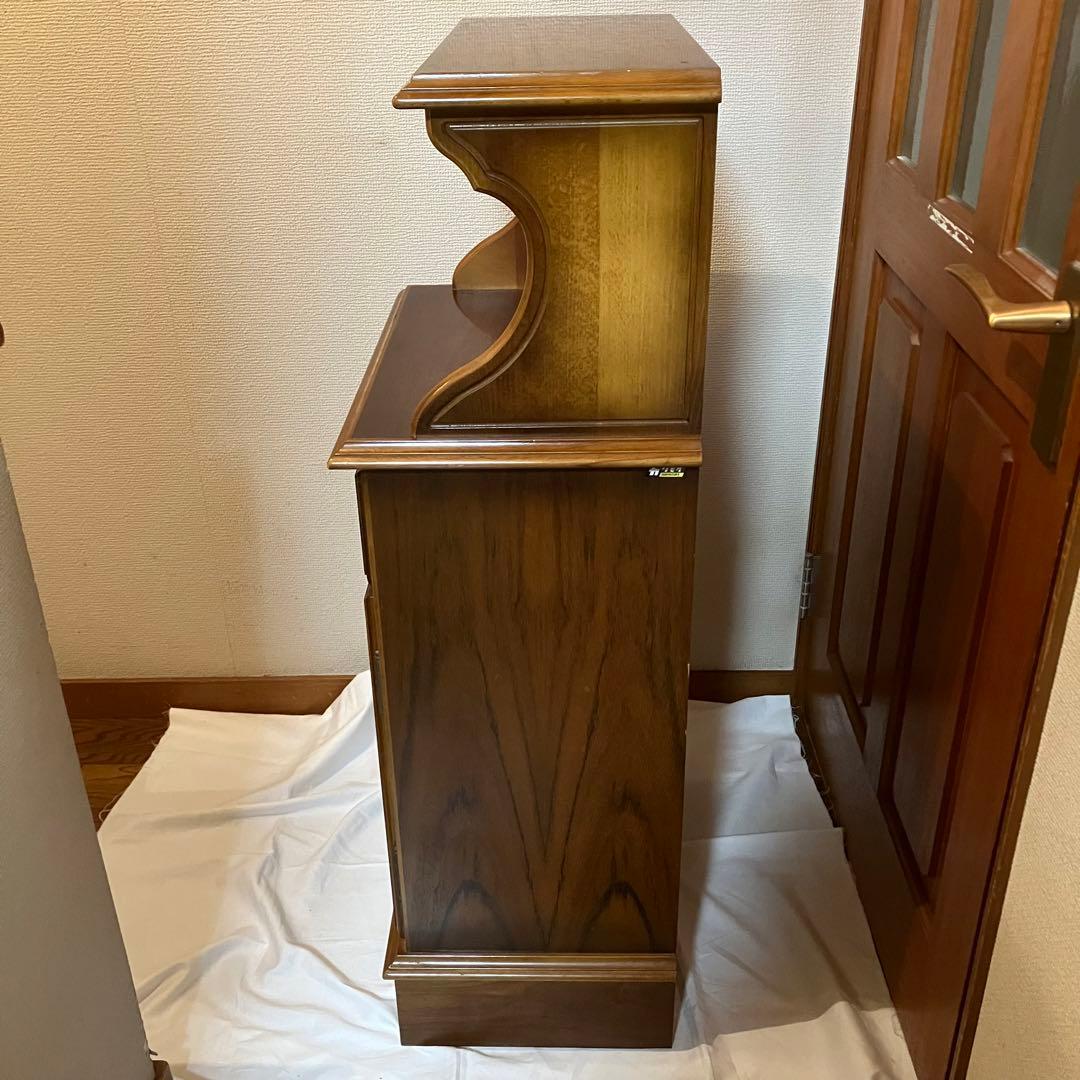 ☆値下げ☆【希少】karimoku（カリモク）コロニアル　電話台　高さ105cm