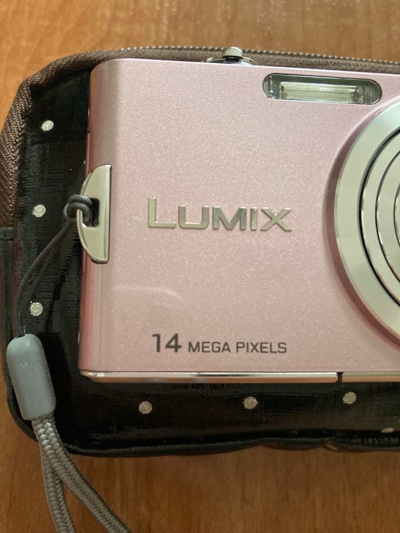 Panasonic LUMIX DMC-FX66 デジカメ ピンク 専用ケース付