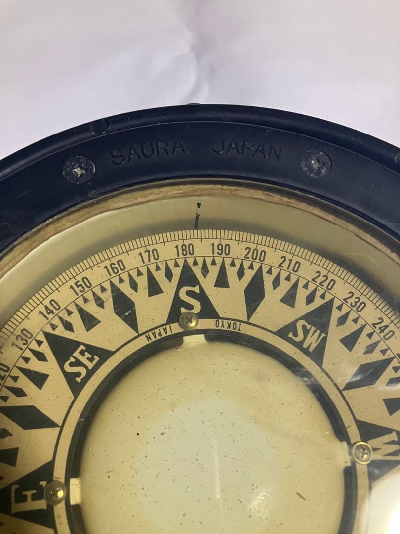 マツダ電気時計　羅針盤セット