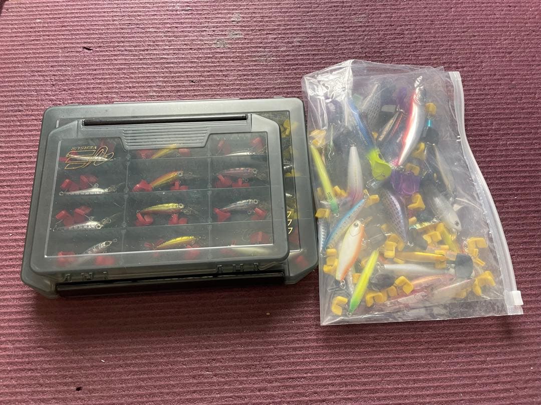 ルアーセット！シーバス、バス、トラウト、 ヒラメ　ルアーセット71個！