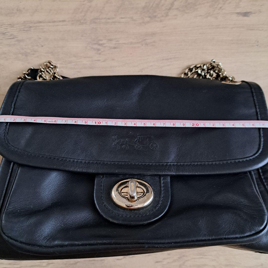 COACH レザー ショルダーバッグ