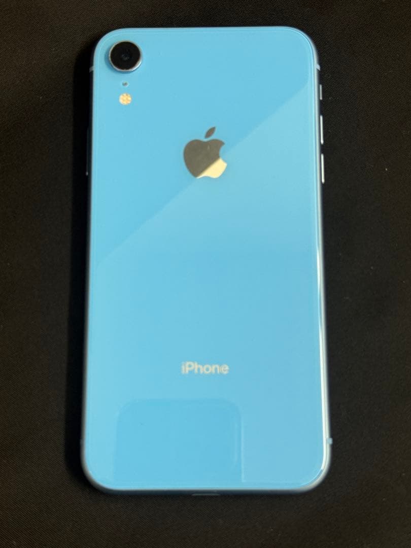 【美品】SIMフリー iPhone XR 64GB ブルー