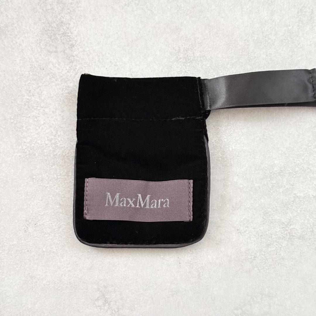 MAX MARA マックスマーラ Mロゴ クリスタル ブローチ