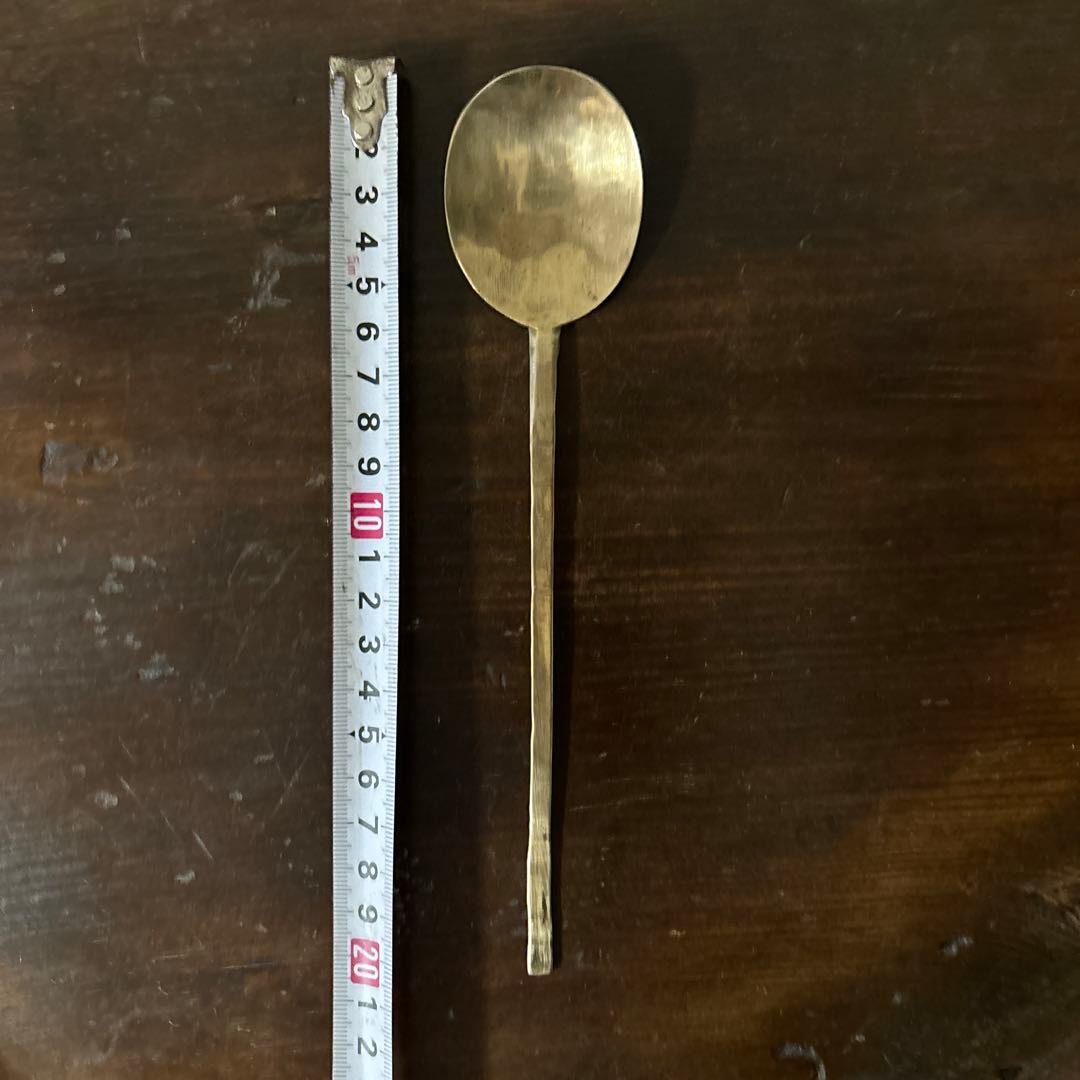 李朝スッカラ5点　(g229)韓国スプーン.アンティーク.ヴィンテージ.古道具