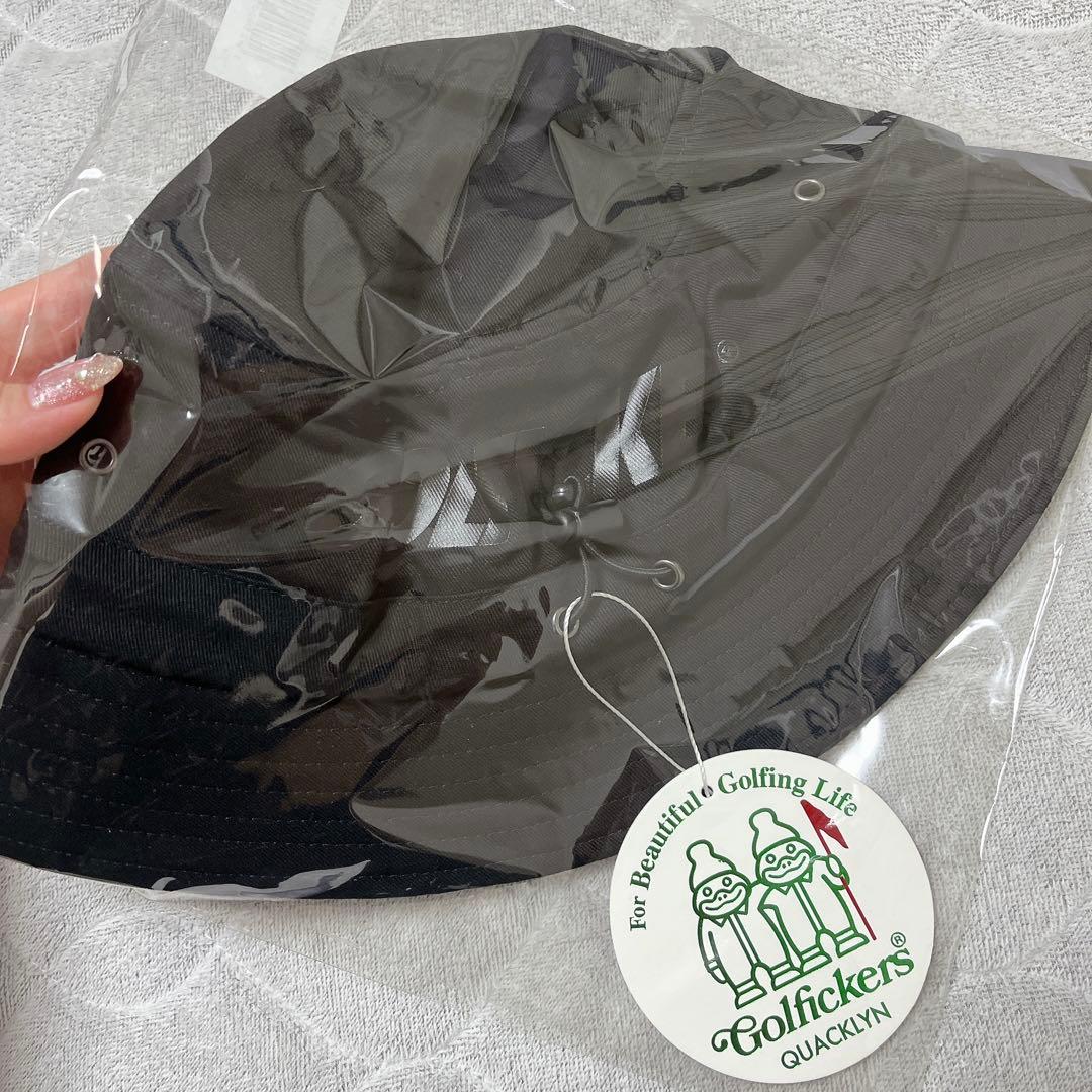 Golfickers バケットハット ブラック