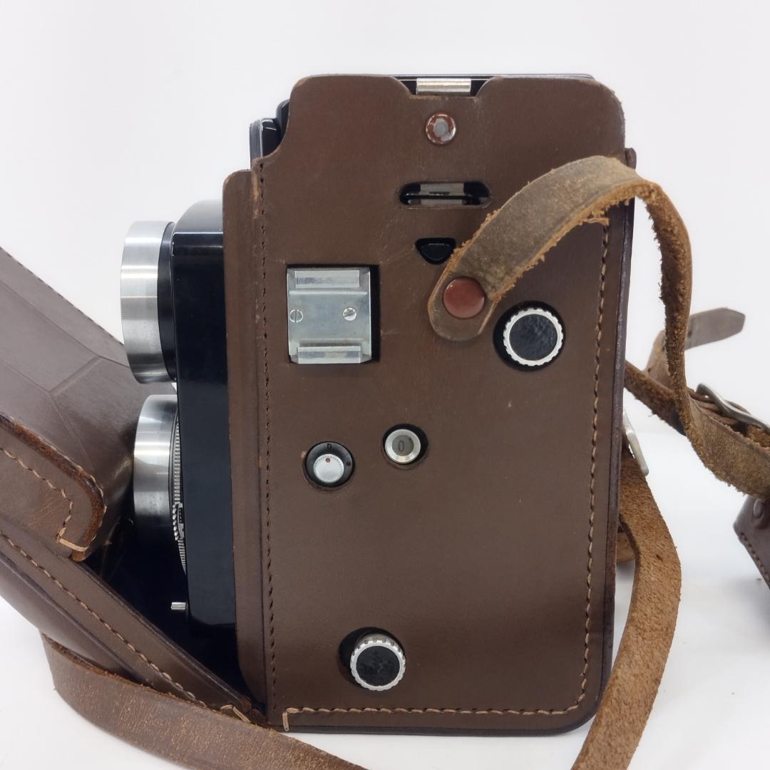 KONIFLEX コニフレックス 二眼レフカメラ ケース付 現状品