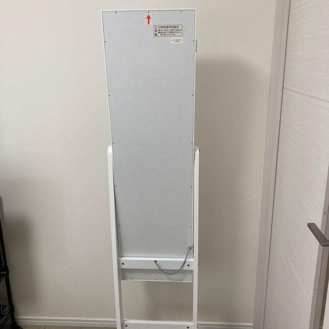 【美品】アクセサリー収納付き スタンドミラー SOPHIA 姿見