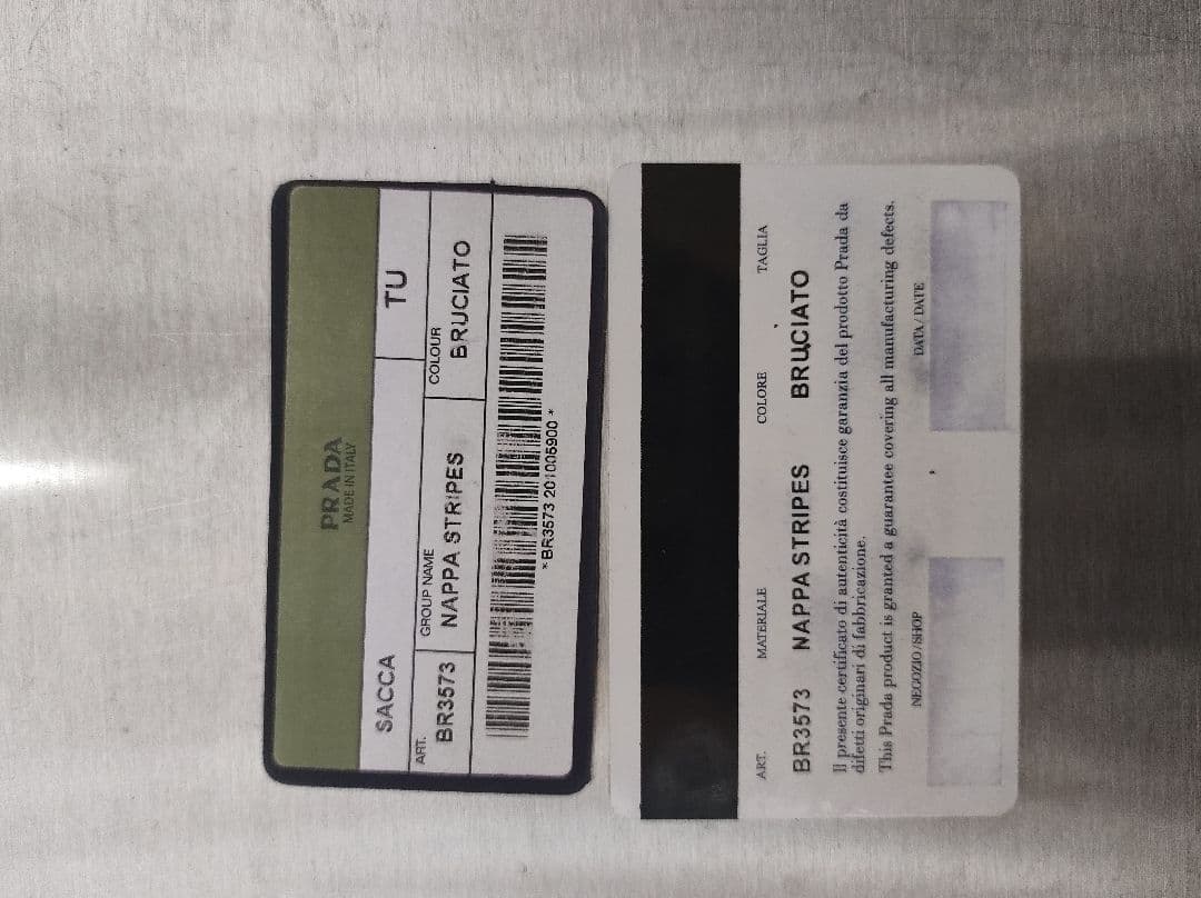 old PRADA ブラウン レザー ショルダーバッグ ハンドバッグ