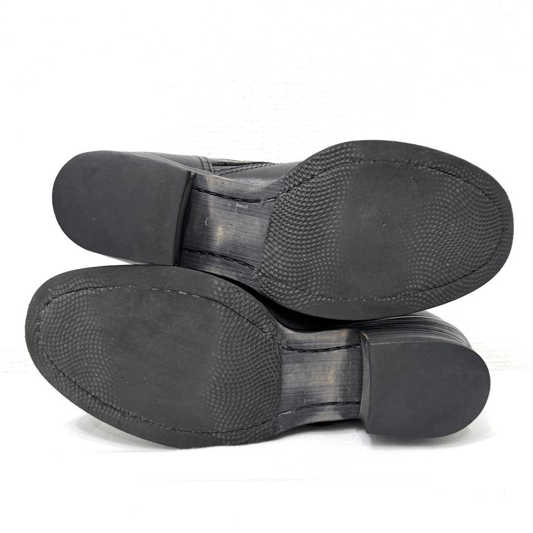 LIMI feu リミフゥ ヨウジヤマモト 本革 ショート エンジニアブーツ