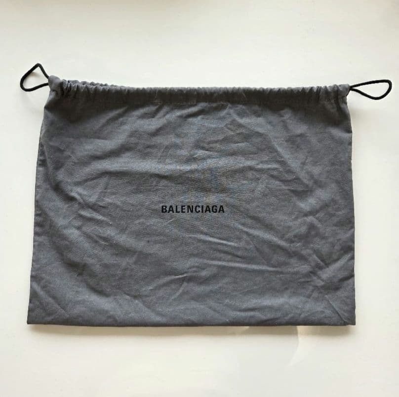 バレンシアガ クラシックシティ レザー グレー ミラー付き 2way