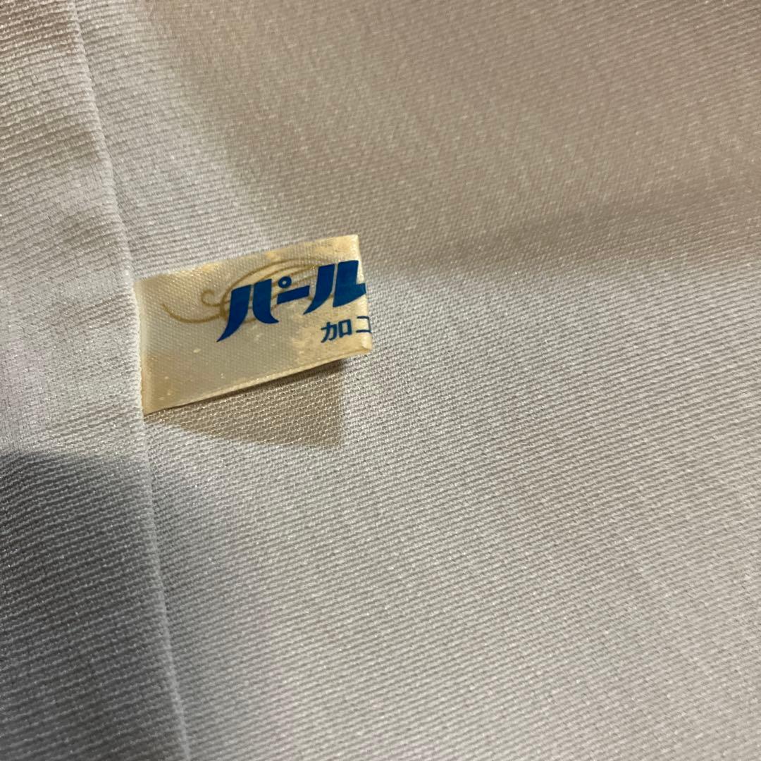 m*c様 皇室献上作家、熊谷慶雲作 グレー 雪の中の梅の花 付け下げ三つ紋いり