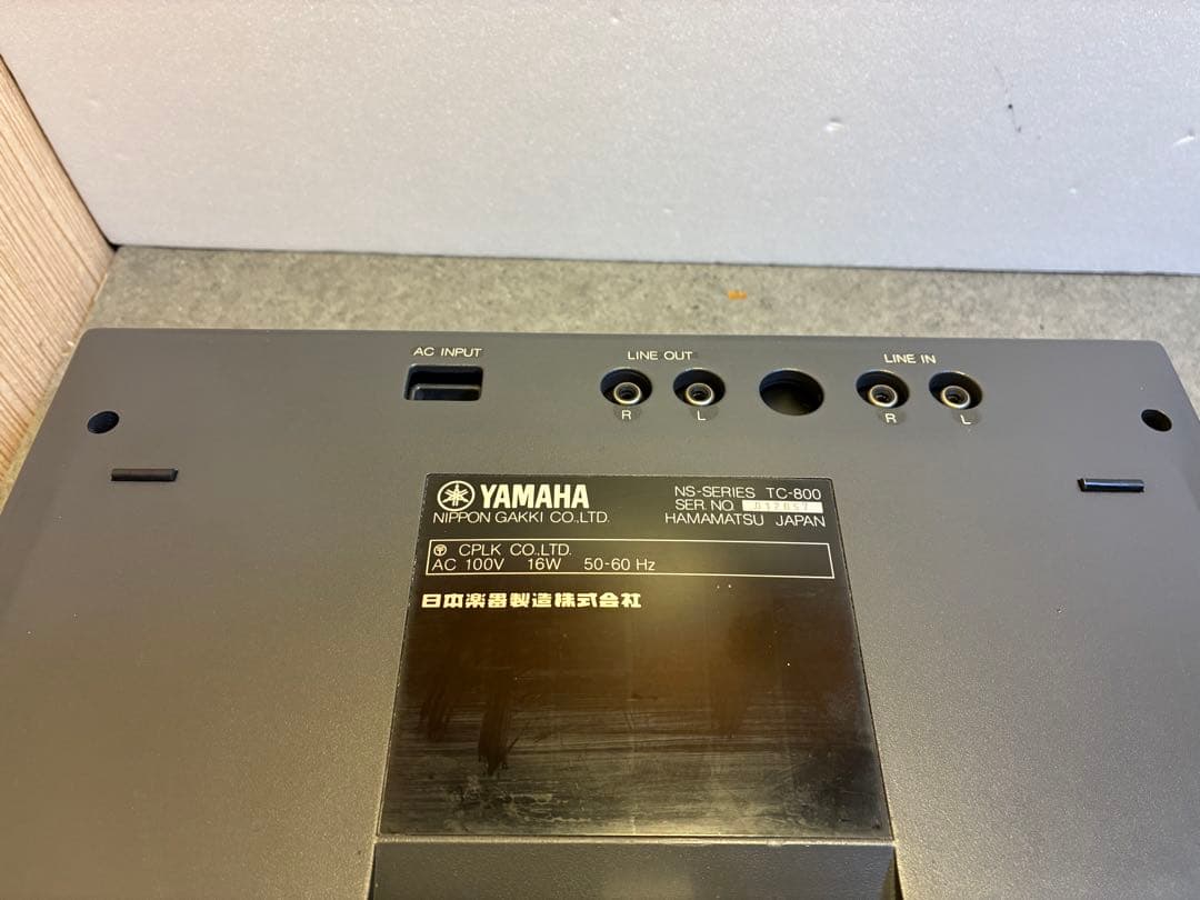 YAMAHA カセットデッキ TC -800