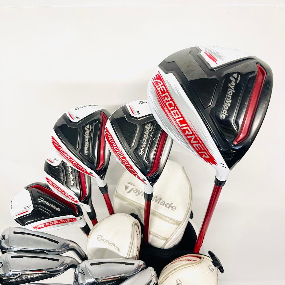テーラーメイド ゴルフセット エアロバーナー クラブセット ゴルフ一式 カーボン