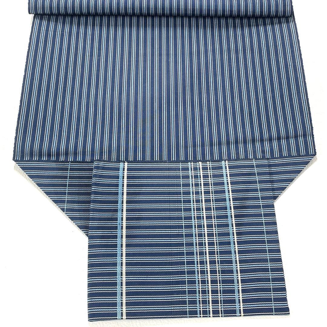 帯5977 ●高級 正絹 本場筑前博多織 松葉仕立て 名古屋帯