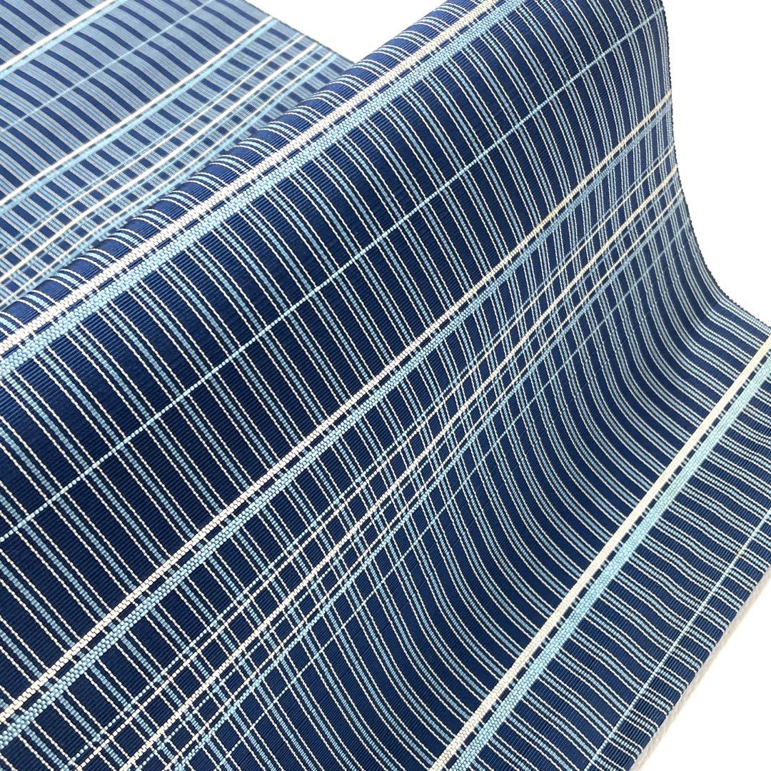 帯5977 ●高級 正絹 本場筑前博多織 松葉仕立て 名古屋帯