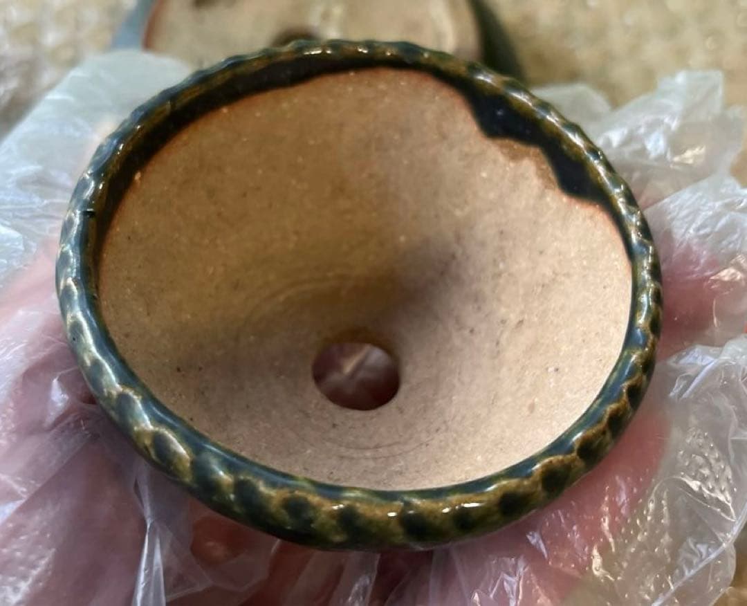 松寿　小品　盆栽鉢　レトロ　5個セット　(A5)