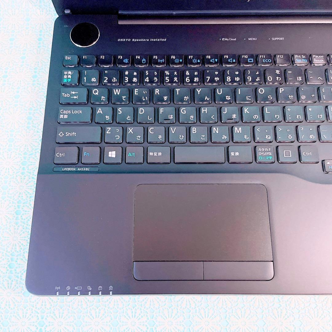 Corei7❣️大容量1TB✨️薄型ノートパソコン✨️おしゃれ黒ブルーレイ✨️カメラ付き