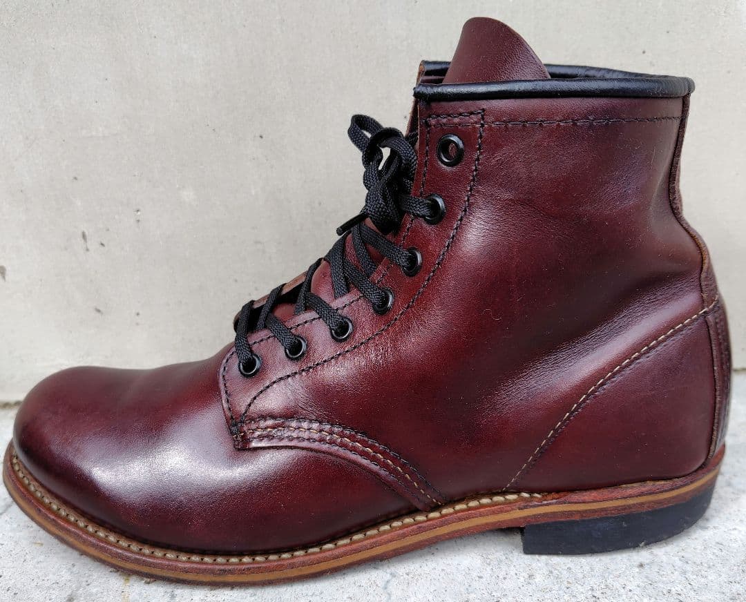 【廃盤・希少】RED WING ベックマン 9011 US7.5 レザー ブーツ