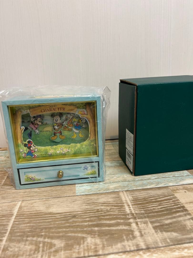 レア　ディズニー　ミッキー　ミニー　オルゴール　ウォルトディズニー　レトロ