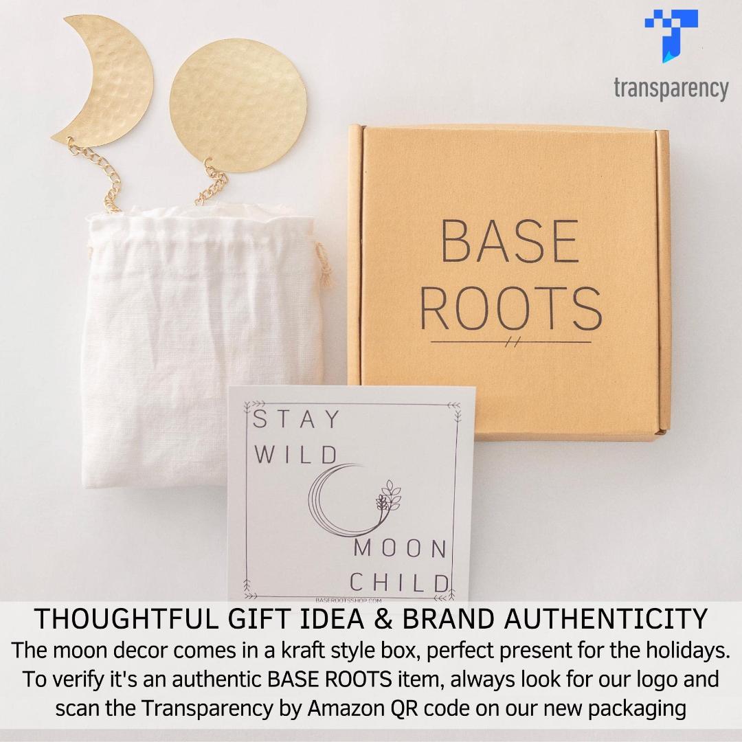 お部屋のアクセントに　ハンドメイド月相ガーランド