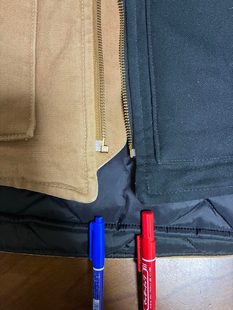 90's USA製Carhartt カーハート ダック ベスト 腰ゴム　星マーク