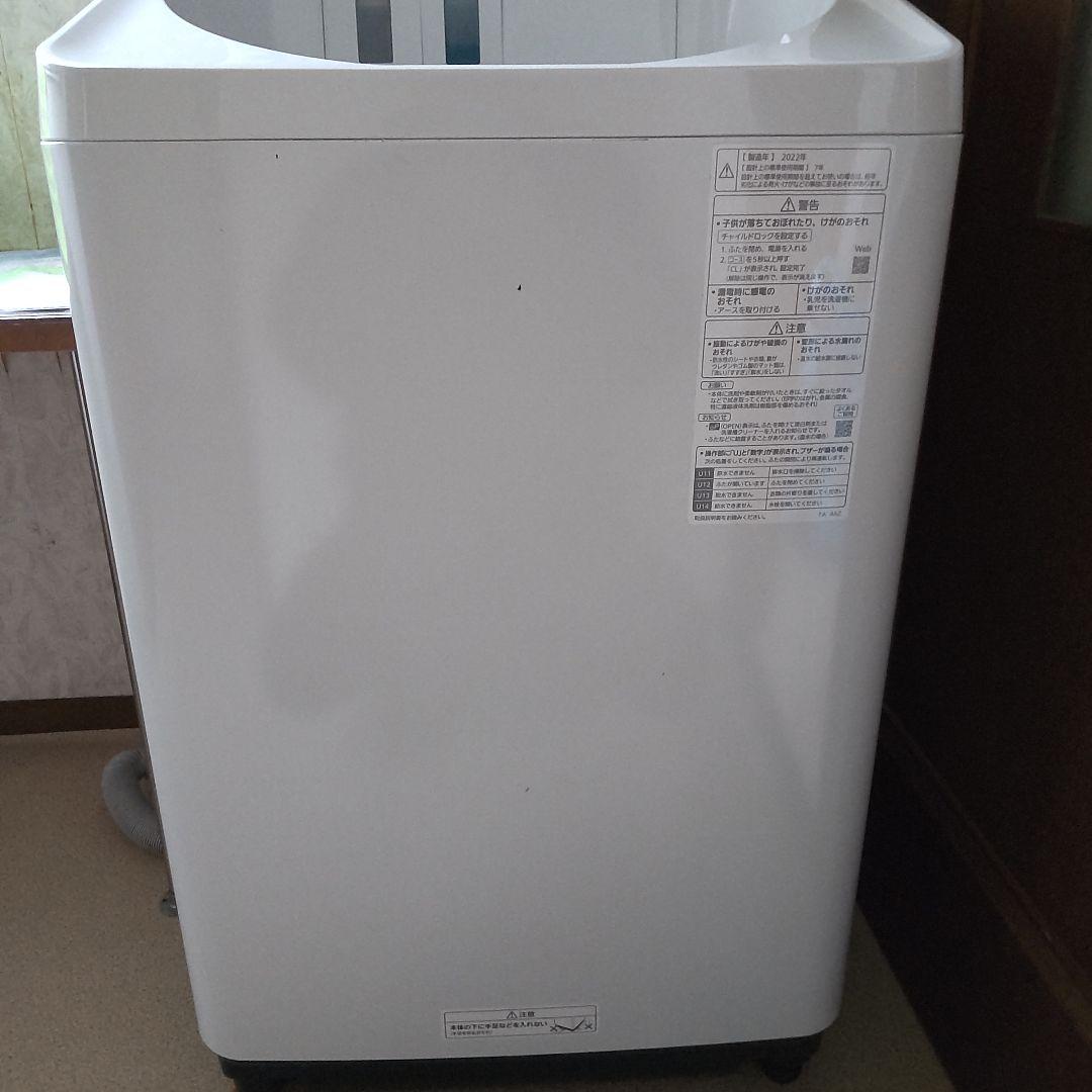 パナソニック洗濯機NA FA8K1 2022年製〜中古品
