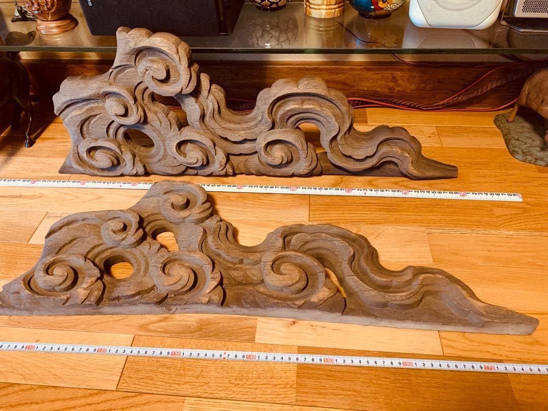 木製装飾　宮大工作品　屋根装飾