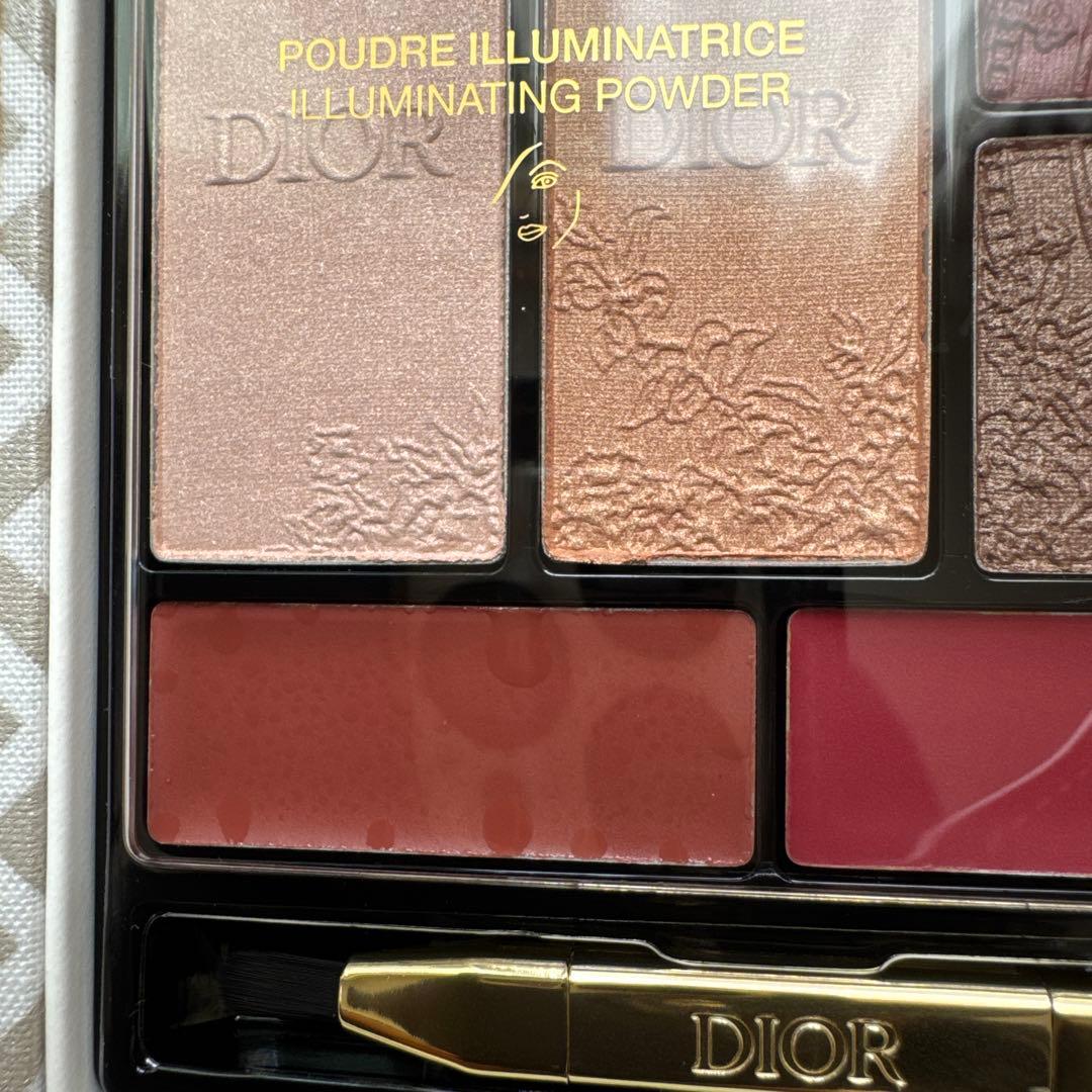 DIOR エクランクチュール　マルチパレット　2024 クリスマスこフレ