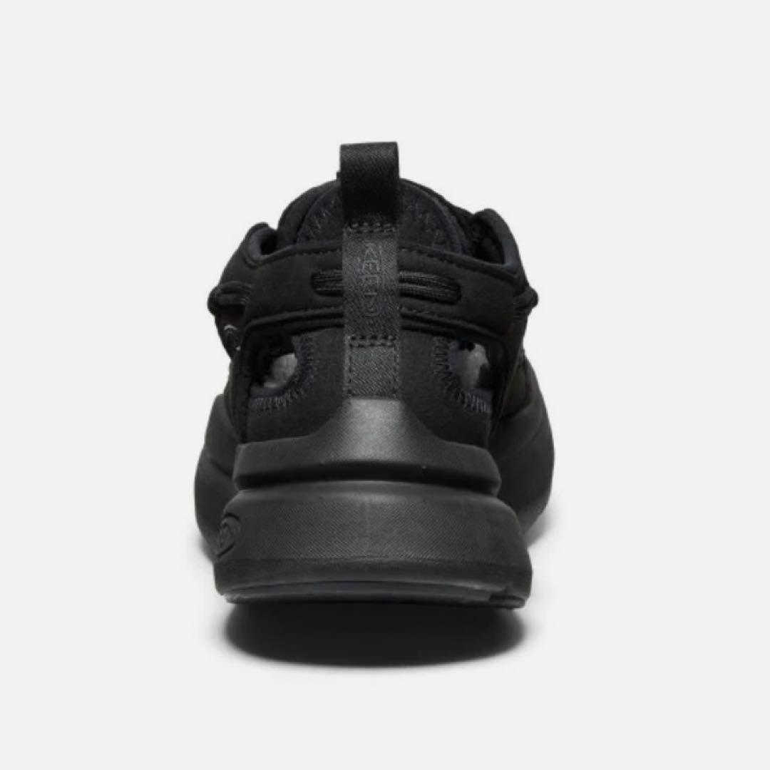 KEEN キーン ウィメンズ ユニーク ダブルケー23.5cmブラック×ブラック