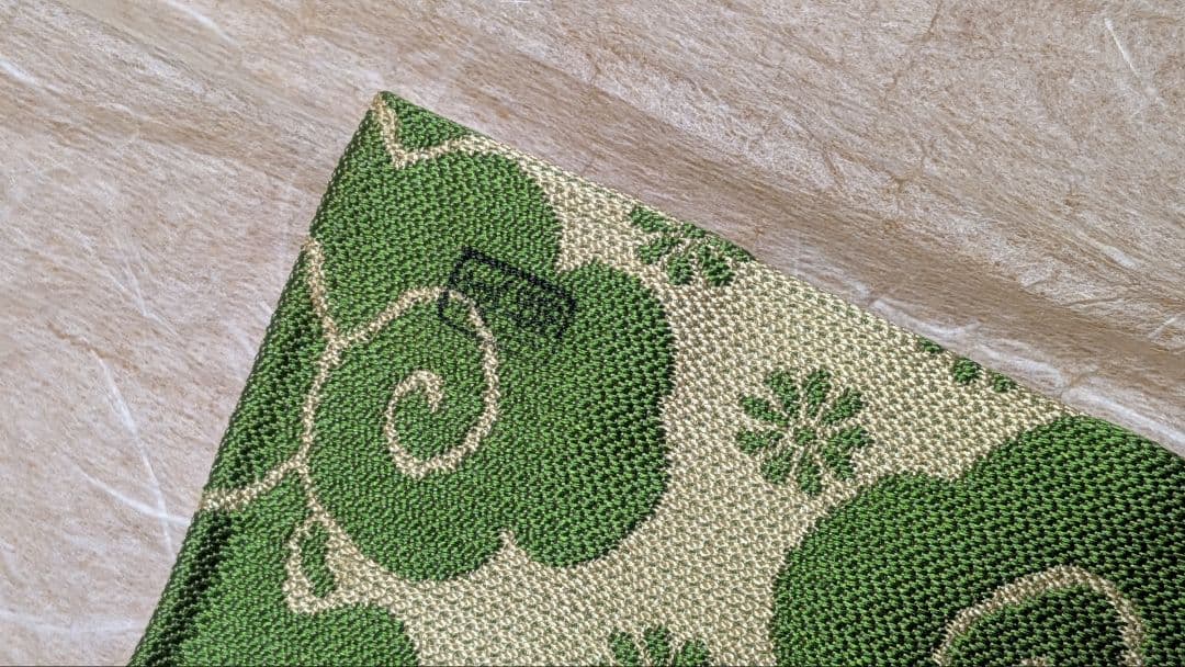 袋師土田友湖帛紗　千家十職　即中斎好　雲紹巴『香雲服紗』　表千家不審菴出袱紗