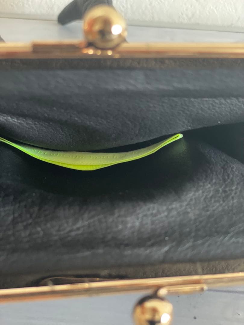 あちゃちゅむ✖️capi 陶器顔レザーバッグ　がま口　新品未使用　あちゃちゅむ