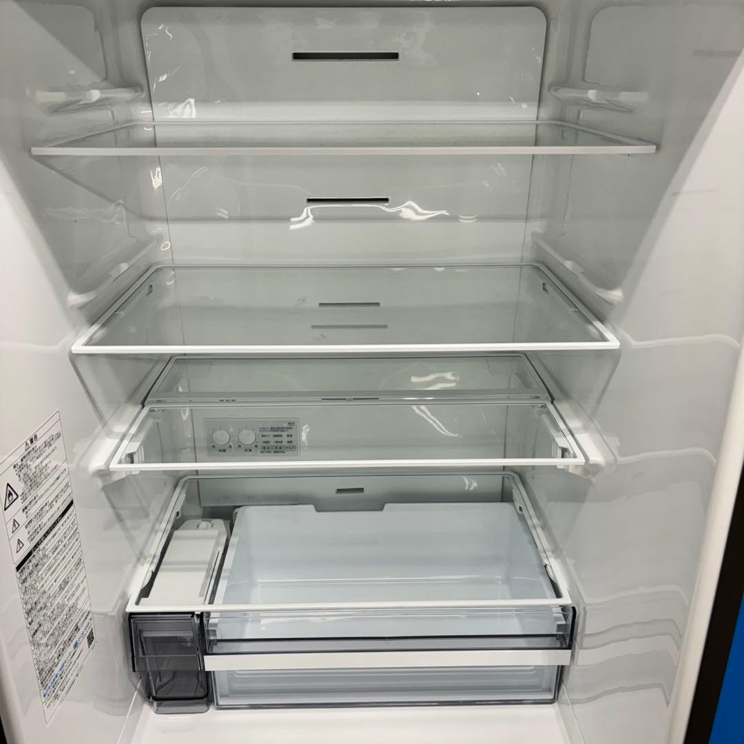 540 冷蔵庫　大型　左開き　2024年製　訳アリ　一年保証付き　ガラストップ