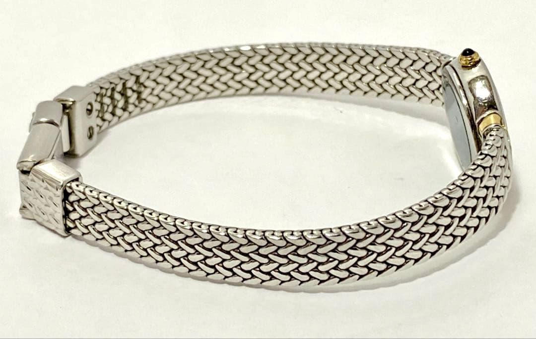 SEIKO CREDOR 1E70-0100 SS+18KT ダイヤ 腕時計