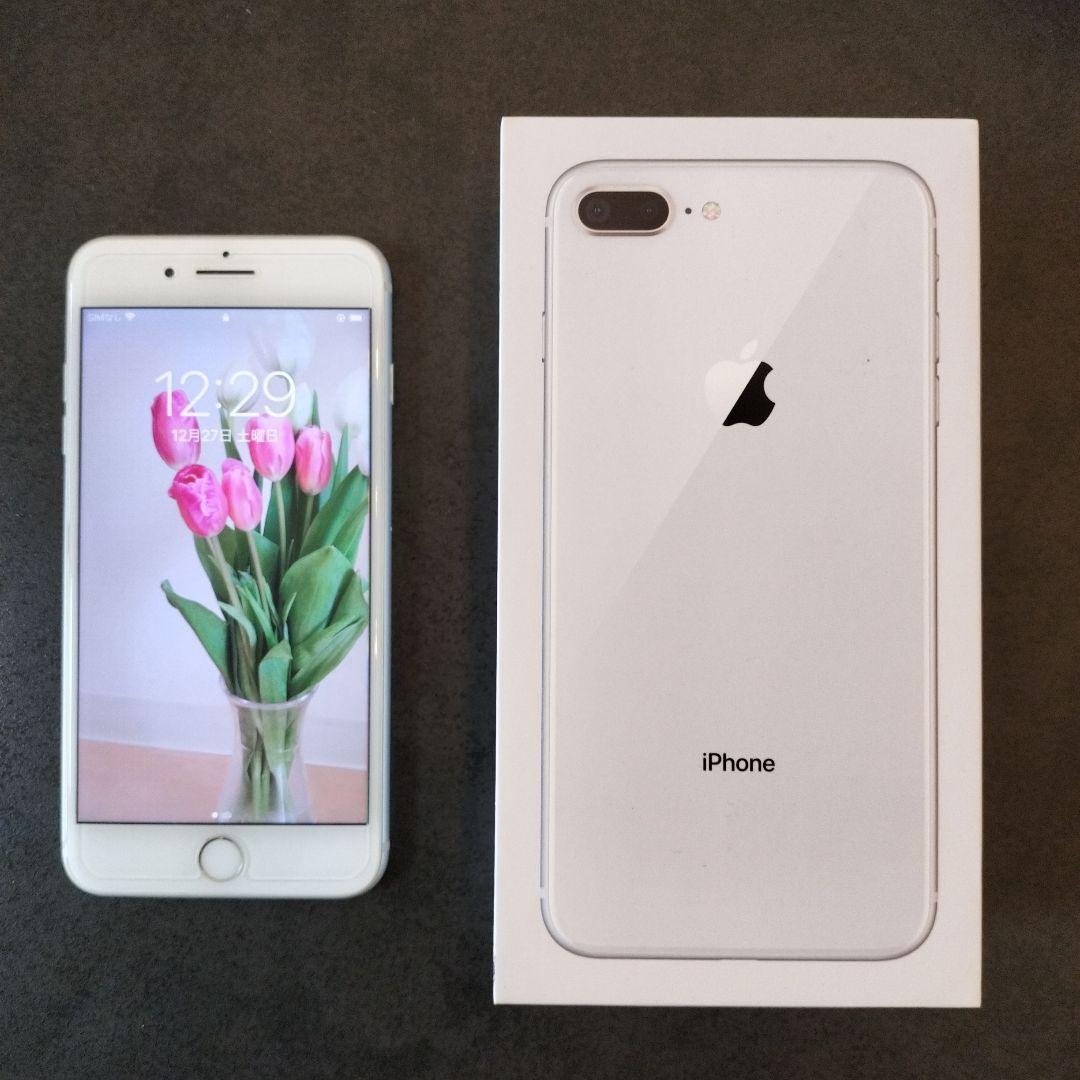Apple iPhone 8 Plus シルバー 本体と箱付き即購入