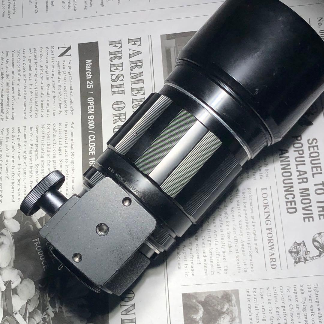 三脚座付き m42 SMC TAKUMAR 300mm f4
