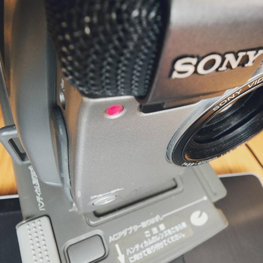 【動作確認済】高画質 Hi8 8ミリ ビデオカメラ SONY ステーションセット
