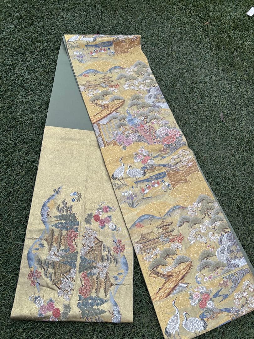 瀞本金箔袋帯