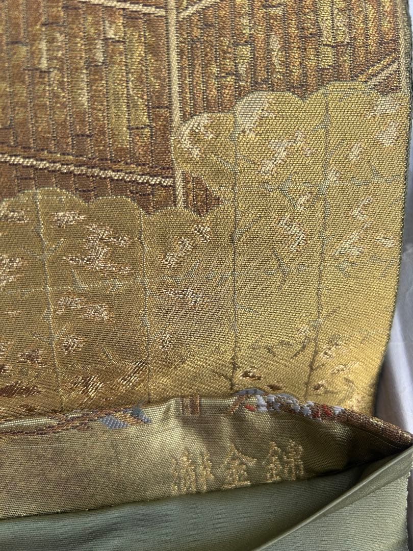 瀞本金箔袋帯