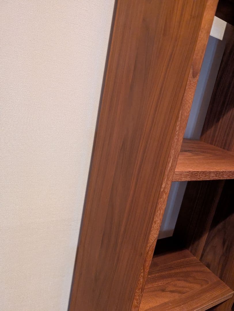 《専用》無印良品 スタッキングシェルフ 5段×2 ウォールナット 木製家具 棚