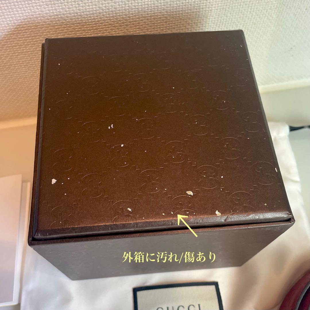 GUCCI レッド ベルト 約75-85cm