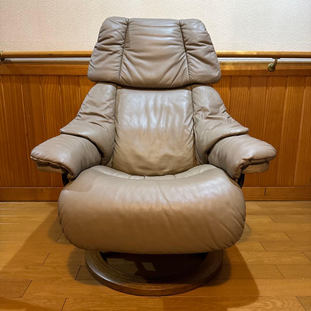 EKORNES エコーネス レノ 本革 レザー リクライニング 1P ソファ