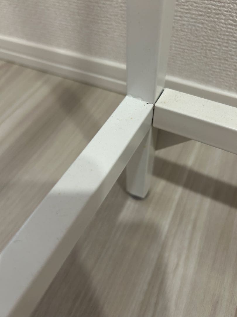 IKEA VITTSJÖ ヴィットショー デスク 机 ホワイト廃盤 ガラス 直接