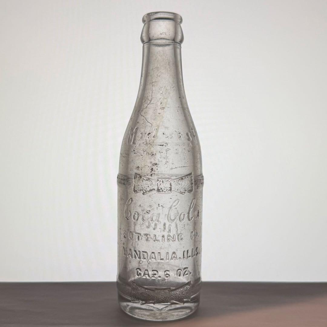 D8 1920年代 レア コカコーラ \"エラー\"フレーバー ボトル　瓶